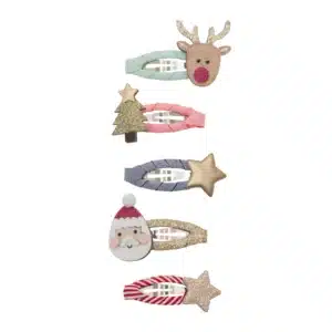 Mimi & Lula Mimi & Lula Santa & Rudolph Mini Clic Clacs 5061064831400 Mimi AW25 6 Verzorging Haaraccessoires Wijs west