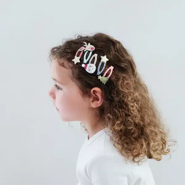 Mimi & Lula Mimi & Lula Santa & Rudolph Mini Clic Clacs 5061064831400 Mimi AW25 6 Verzorging Haaraccessoires Wijs west
