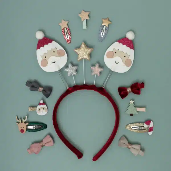 Mimi & Lula Mimi & Lula Santa & Rudolph Mini Clic Clacs 5061064831400 Mimi AW25 6 Verzorging Haaraccessoires Wijs west