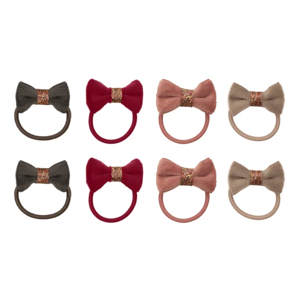 Mimi & Lula Mimi & Lula Christmas Velvet Bow Ponies 5061064831530 Mimi AW25 6 Verzorging Haaraccessoires Wijs west