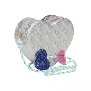 Mimi & Lula Mimi & Lula Holographic Heart Bag 5061064831660 Mimi AW25 18 Kleding & Accessoires Tassen & Rugzakken Wijs west