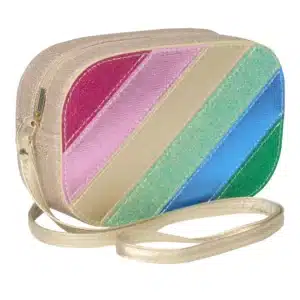 Mimi & Lula Mimi & Lula Dazzle Rainbow Stripe Bag 5061064831783 Mimi AW25 18 Kleding & Accessoires Tassen & Rugzakken Wijs west
