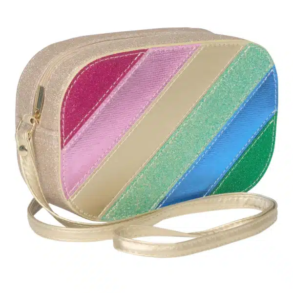 Mimi & Lula Mimi & Lula Dazzle Rainbow Stripe Bag 5061064831783 Mimi AW25 18 Kleding & Accessoires Tassen & Rugzakken Wijs west