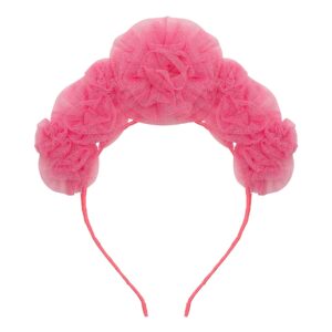 Mimi & Lula Mimi & Lula Pink Ruffle Flower Headdress 5061064832018 Mimi AW25 11