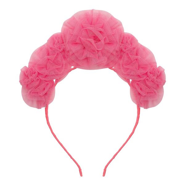 Mimi & Lula Mimi & Lula Pink Ruffle Flower Headdress 5061064832018 Mimi AW25 11