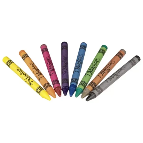 Goki Goki Textielkrijt (was). 9 cm. 8 kleuren. 4013594150934 Mja Speelgoed & Spellen Knutselen  Wijs west
