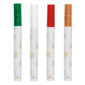 Kerst metallic Raamstiften