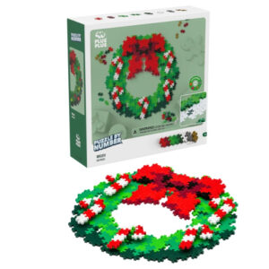 Plus Plus Puzzle By Number - Christmas Wreath
