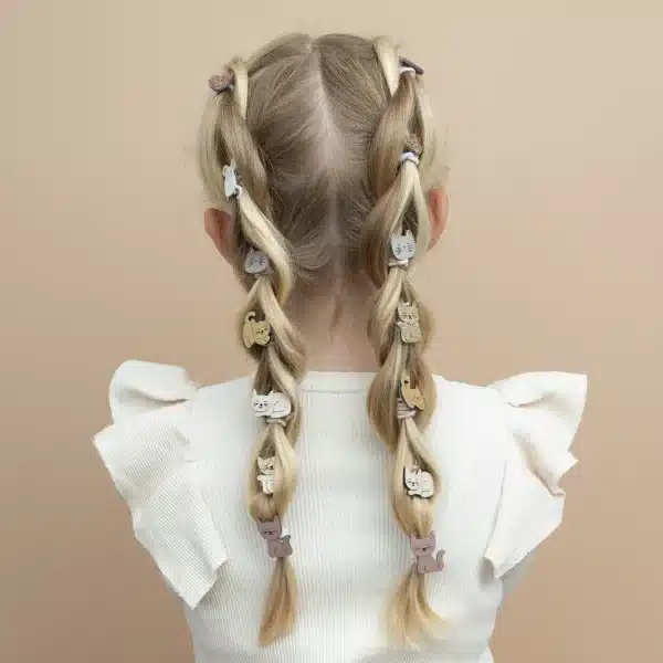 Mimi & Lula Mimi & Lula Cat & Mouse Mini Ponies 5061064831141 Mimi AW25 6 Verzorging Haaraccessoires Wijs west