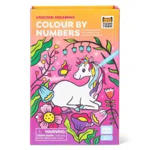 Tiger Tribe Colour By Numbers - Unicorn Dreaming