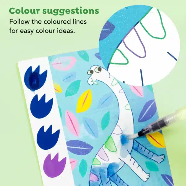Tiger Tribe Paint A Picture Set - Dinosaurus