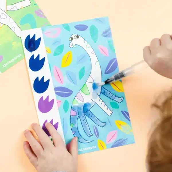 Tiger Tribe Paint A Picture Set - Dinosaurus