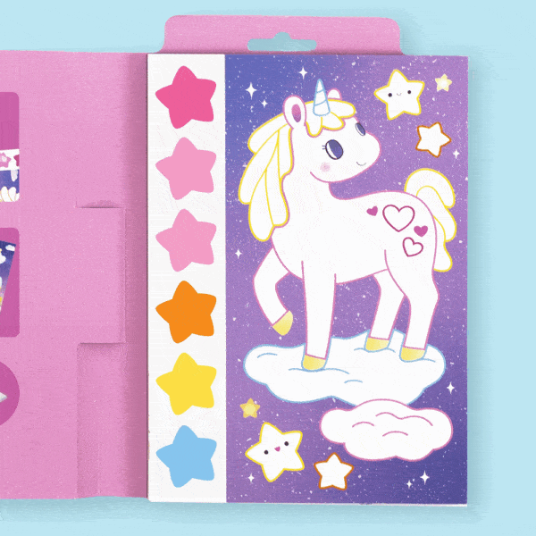 Tiger Tribe Paint A Picture Set - Unicorn Skies - Afbeelding 3