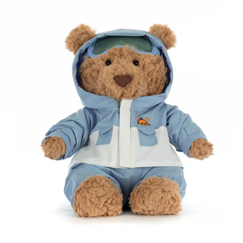 Jellycat Knuffel Bartholomew Bear 'Snow Suit'