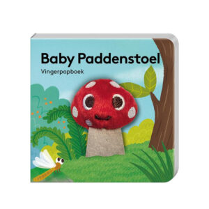 Baby paddenstoel Vingerpopboekje