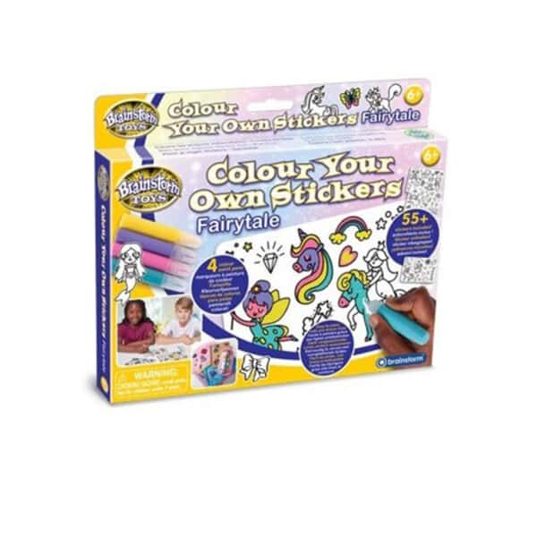 Brainstorm - Colour your own sticker - Fairytale