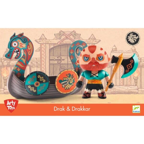 Djeco Arty Toys Drak & Drakkar