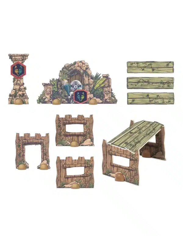 Djeco Djeco Arty Toys Puzzle Up Voras Furious -18Pcs 3070900069183 Djeco sep25 Speelgoed & Spellen Spelen  Wijs west
