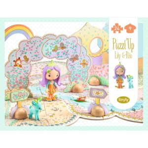 Djeco Tinyly Puzzl'Up Lily Tiny puzzel -33 Pcs