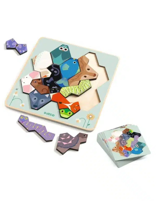 Djeco Djeco Eduludo Spel Formanimo 3070900082267 Djeco sep25 Speelgoed & Spellen Spellen  Wijs west