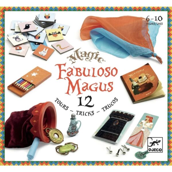 Djeco Djeco Goochelen Fabuloso Magus 3070900099623 Djeco sep25 Speelgoed & Spellen Goochelen  Wijs west