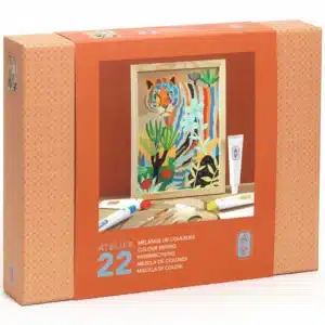 Djeco Djeco Knutselset Atelier 22 verf 3070900100220 Djeco sep25 Speelgoed & Spellen Knutselen  Wijs west