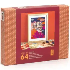 Djeco Djeco Knutselset Atelier 64 Draad & Naaldkunst  Djeco sep25 Speelgoed & Spellen Knutselen  Wijs west