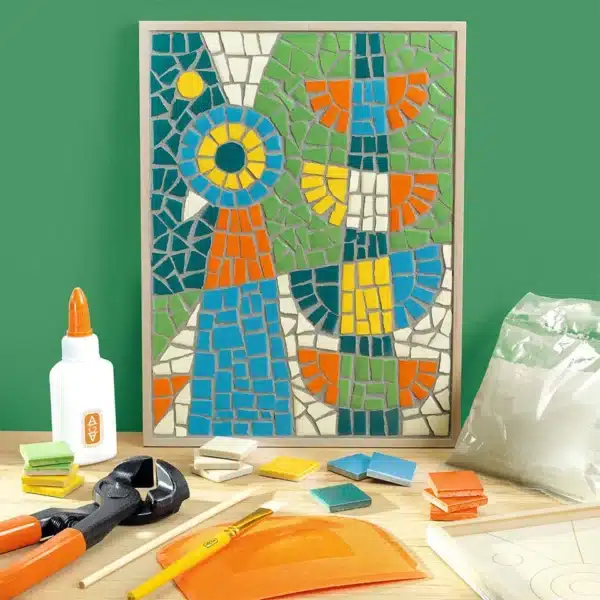 Djeco Knutselset Atelier 73 Aarde Mozaiek - Afbeelding 8
