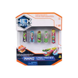 Hex Bots™ Nano 5-pack