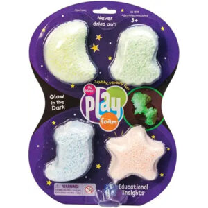 Learning Resources - Playfoam® Glow In The Dark (4 Pack)