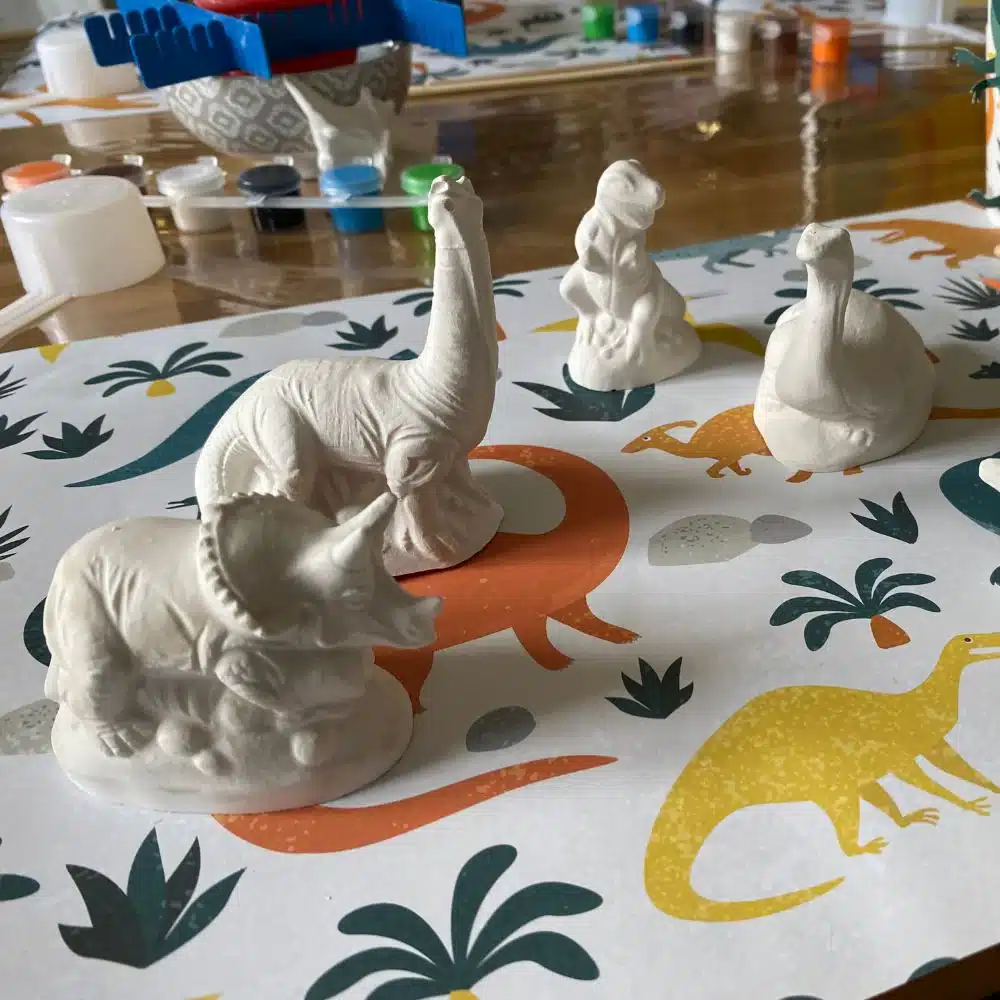 Mako Moulages Mako Moulages - Verjaardagsbox Voor 6 Kinderen Dinosaurus  Mako Speelgoed & Spellen Knutselen  Wijs west