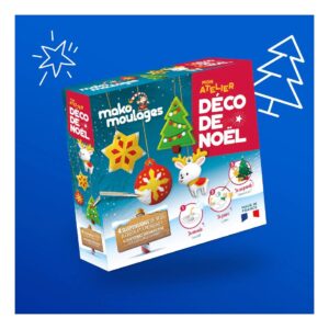Mako Moulages Mako Moulages - Atelier 4 Kersthangers Decoratie 3760012590919 Mako Speelgoed & Spellen Knutselen  Wijs west