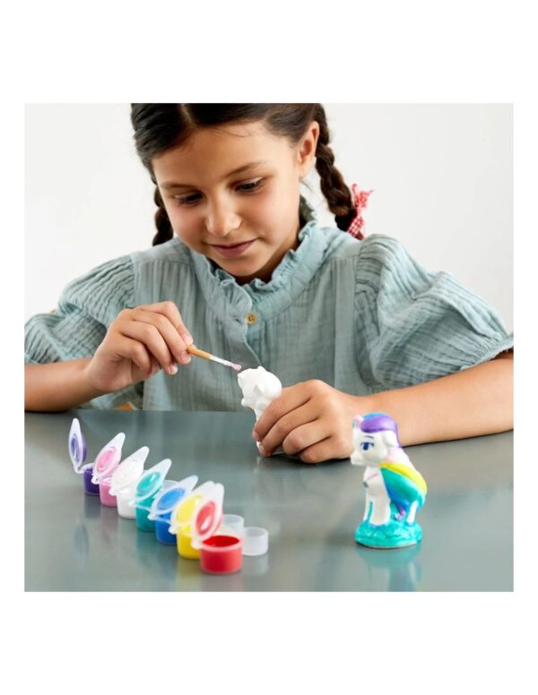Mako Moulages Mako Moulages - Eenhoorn 5 Mallen Voor Sneldrogend Gips Set - Pakket L 3760012590995 Mako Speelgoed & Spellen Knutselen  Wijs west