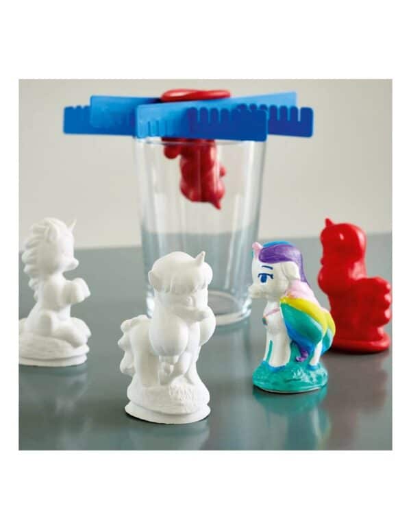 Mako Moulages Mako Moulages - Eenhoorn 5 Mallen Voor Sneldrogend Gips Set - Pakket L 3760012590995 Mako Speelgoed & Spellen Knutselen  Wijs west