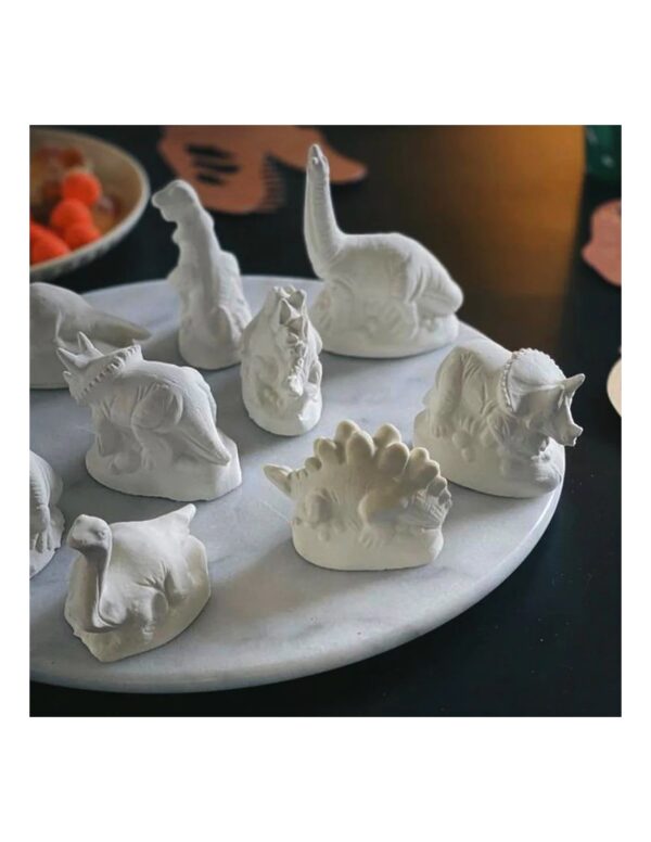 Mako Moulages Mako Moulages - Dinosaurus 6 Mallen Voor Sneldrogend Gips 3760012591091 Mako Speelgoed & Spellen Knutselen  Wijs west