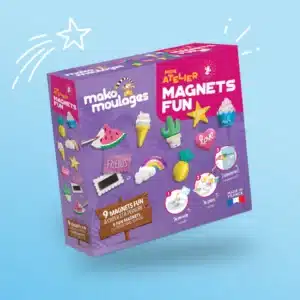Mako Moulages Mako Moulages - Magneten Fun 3760012591190 Mako Speelgoed & Spellen Knutselen  Wijs west