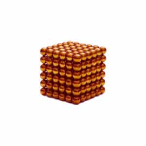 Magneet balletjes - 216 stuks - oranje