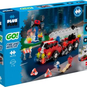 Plus Plus Plus Plus Go Fire En Rescue: 500 Stuks 5710409105262  Speelgoed & Spellen Bouwen  Wijs west