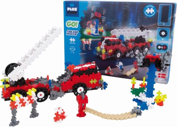 Plus Plus Plus Plus Go Fire En Rescue: 500 Stuks 5710409105262  Speelgoed & Spellen Bouwen  Wijs west
