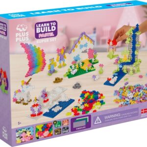 Plus Plus Plus Plus Learn To Build Pastel: 1200 Stuks 5710409104371  Speelgoed & Spellen Bouwen  Wijs west
