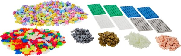 Plus Plus Plus Plus Learn To Build Pastel: 1200 Stuks 5710409104371  Speelgoed & Spellen Bouwen  Wijs west