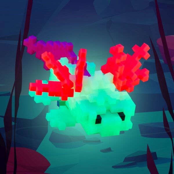 Plus Plus Plus Plus Tube Axolotl: 100 Stuks 5710409108713  Speelgoed & Spellen Bouwen  Wijs west