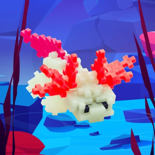 Plus Plus Plus Plus Tube Axolotl: 100 Stuks 5710409108713  Speelgoed & Spellen Bouwen  Wijs west