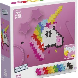 Plus Plus Plus Plus Puzzle By Number Eenhoorn: 250 Stuks 5710409107587  Speelgoed & Spellen Bouwen  Wijs west
