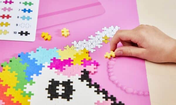 Plus Plus Plus Plus Puzzle By Number Eenhoorn: 250 Stuks 5710409107587  Speelgoed & Spellen Bouwen  Wijs west