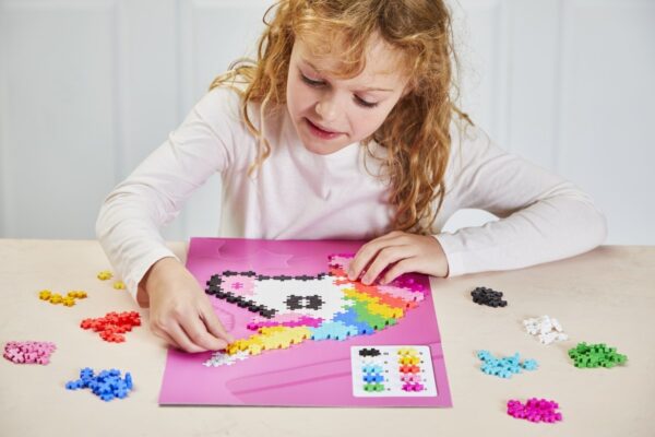 Plus Plus Plus Plus Puzzle By Number Eenhoorn: 250 Stuks 5710409107587  Speelgoed & Spellen Bouwen  Wijs west