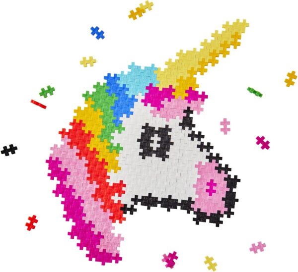 Plus Plus Plus Plus Puzzle By Number Eenhoorn: 250 Stuks 5710409107587  Speelgoed & Spellen Bouwen  Wijs west