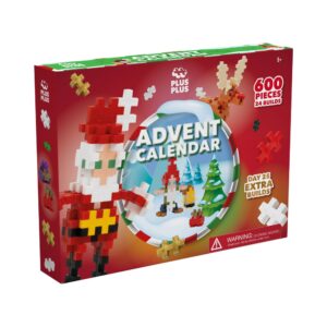 Plus Plus Plus Plus Advent Calendar - Santas World Christmas 5710409109130  Speelgoed & Spellen Bouwen  Wijs west