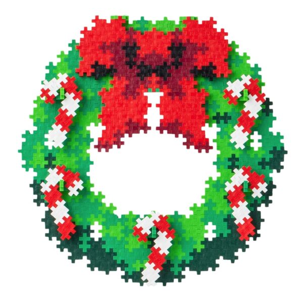 Plus Plus Plus Plus Puzzle By Number - Christmas Wreath 5710409108454  Speelgoed & Spellen Bouwen  Wijs west