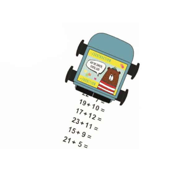 Reken Rolstempel sommen rekenen
